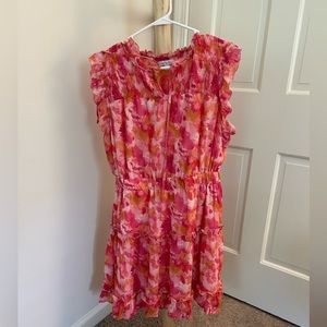 Ophelia Rose Pink Floral Dress